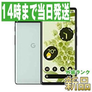 Google Pixel 6 128GB Sorta Seafoam SIMフリー スマホ 本体 新品 未使用 あすつく gp6128gye10mtm｜garakei