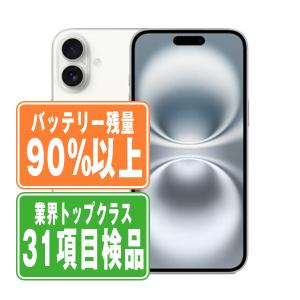 iPhone ☆Apple国内正規SIMフリー iPhone16 128GB ホワイト MYDR3J/A