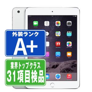 iPad mini 第3世代 16GB Wi-Fi+Cellular SIMフリー シルバー 2014年 中古 タブレット iPadmini3 本体 ほぼ新品 7日間返品OK ipdm3mtm061｜garakei