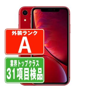 iPhoneXR 128GB RED SIMフリー 中古 本体 美品 スマホ 7日間返品OK あすつ...