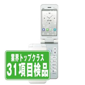 KYOCERA（京セラ） KYF39 GRATINA 薄水色 SIMフリー ガラケー 本体