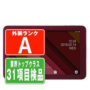 KYT33 Qua tab QZ10 ボルドー SIMフリー au 中古 タブレット 本体 美品  7日間返品OK あすつく kyt33bo8mtm｜