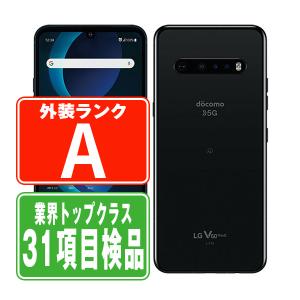 L-51A LG V60 ThinQ 5G The Black SIMフリー ドコモ 中古 スマホ ...