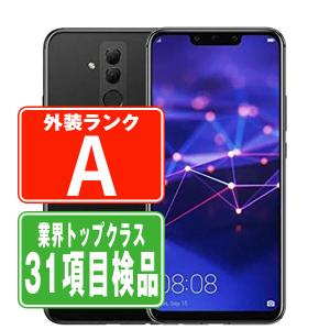 Mate 20 lite SNE-LX2 国内版 ブラック SIMフリー 中古 付い スマホ 