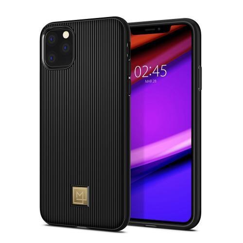 【Spigen】 iPhone 11 Pro Max La Manon Classy Black シ...