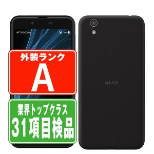 SH-01K AQUOS sense ベルベットブラック SIMフリー ドコモ 中古 スマホ 本体 ...