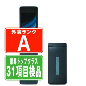 SH-02L AQUOS ケータイ ブラック SIMフリー 中古 ガラケー 本体 美品 ドコモ 7日間返品OK あすつく sh02lbk8mtm