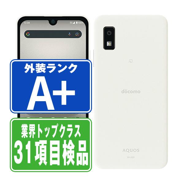 SH-53D AQUOS wish3 ホワイト SIMフリー ドコモ 中古 スマホ 本体 ほぼ新品 ...