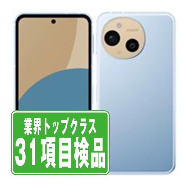SHG14 AQUOS sense9 ブルー SIMフリー au 中古 スマホ 本体  7日間返品O...