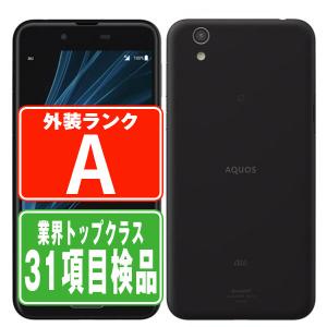 SHV40 AQUOS sense ベルベットブラック SIMフリー au 中古