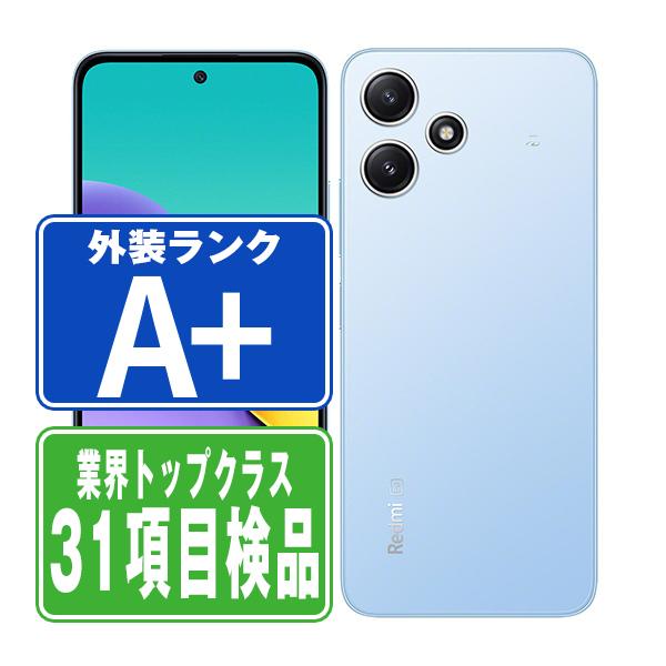 XIG03 Redmi 12 5G スカイブルー SIMフリー au 中古 スマホ 本体 ほぼ新品 ...