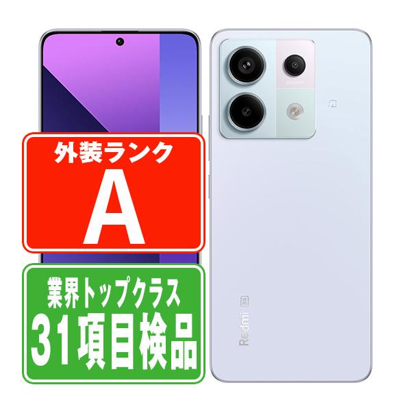 XIG05 Redmi Note 13 Pro 5G オーロラパープル SIMフリー au 中古 ス...