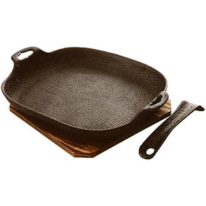 焼き焼きグリルどっしりタイプ深型 南部鉄器 oigen　U-037