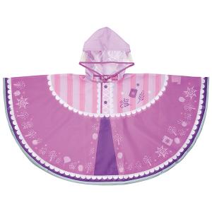 ラプンツェル なりきりレインポンチョ 90cm 女の子 キッズ ベビー 子供用 ディズニー かわいい カッパ 雨具 【期間限定セール】｜luckmor