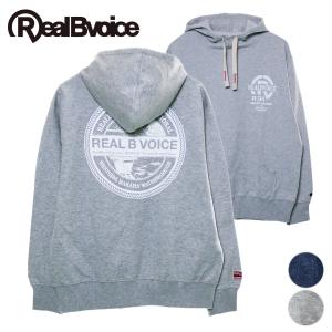 RealBvoice【リアルビーボイス】R34 GUARD TOWER EMBLEM PARKA パーカー フード 薄手 メンズ｜garakuta-ga