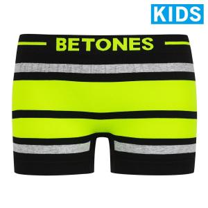 BETONES / ビトーンズ 【KID’S】BREATH BLACK YELLOW(832822） キッズ アンダーウェア フリーサイズ プレゼント｜garakuta-ga