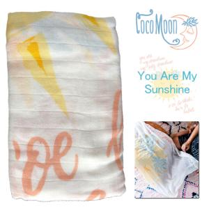 ココムーン(Coco Moon) “ You Are My Sunshine ” バンブー・スワドル (おくるみ) 子守歌 ハワイ hawaii｜garakuta-ga