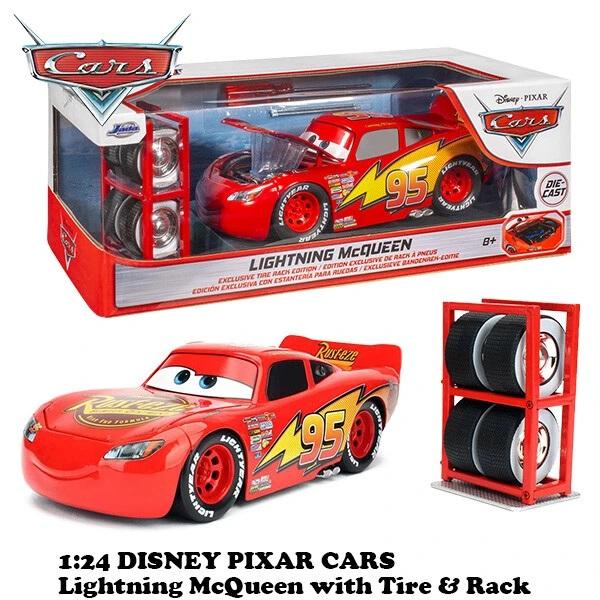 1:24 DISNEY PIXAR CARS LIGHTNING McQUEEN with TIRE...