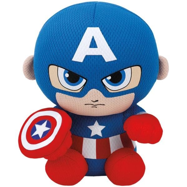 TY Marvel ぬいぐるみ ビーニー キャプテンアメリカ アベンジャーズ Captain Ame...