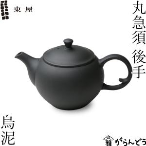 東屋 急須 丸急須 後手 朱泥 常滑焼 茶 猿山修 ティーポット 茶器 陶器