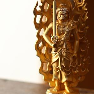 仏像 不動明王 15.5cmの詳細画像5