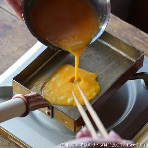 中村銅器製作所 銅玉子焼鍋 15角 銅製 フラ...の詳細画像5