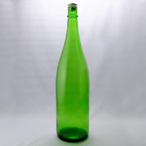 ガラス瓶 酒瓶 清酒1800-GLSET（一升瓶）グリーンセット 1800ml 3本組
