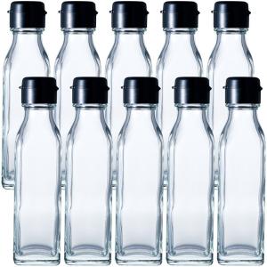 6本 新品【透明】ガラス瓶 1800ml 封印キャップ品【送料無料 同梱不可