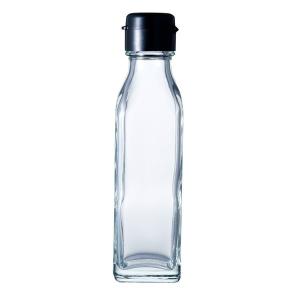 ガラス瓶 ドレッシング・タレ瓶 調味120角-HC-F 120ml-48本セット- sauce bottle｜garasubin