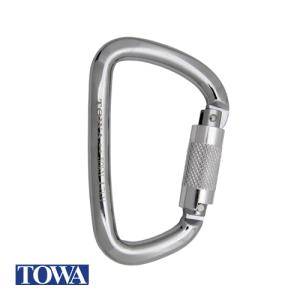 TOWA レスキューカラビナ オートロック TAL130T : ガラス職人本舗Yahoo