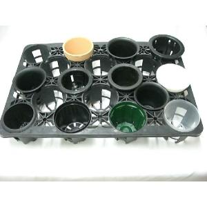 トレー　18穴　PMT-18　黒　プラスチックトレイ