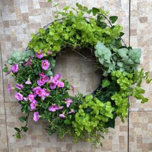 春のリース リース よせうえ 寄せ植え 春の寄...の詳細画像1