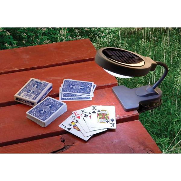 スマートソーラー テーブルに固定OK ソーラーライト バイス式 フレキシライト SS-3150