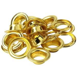 SK11  真鍮製両面ハトメ　１０組  NO.95 15MM