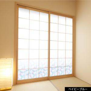 プリント障子紙 張りやすい障子紙 梅と菊 : GardenStyle - 通販