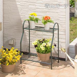 【未使用美品】NOTA SHOPオリジナル花瓶⭐︎スタンド付き ◇コーナン オリジナル フラワースタンド2段 約幅565X奥行315X高さ