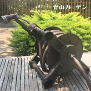 タカギ スチールホースリール リフトメタル 20m 散水 カバー無し