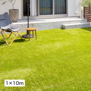 タカショー ロール リアル 人工芝 1m×10m 通常タイプ 芝丈30mm 芝生マット 庭 屋外 ガーデニング 店舗 施設 ドッグラン /小型
