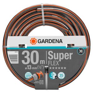 タカショー GARDENA ホースリール 散水 水やり 洗車 ガルデナ / プレミアムSuperFLEXホース 内径13mm×30m /小型