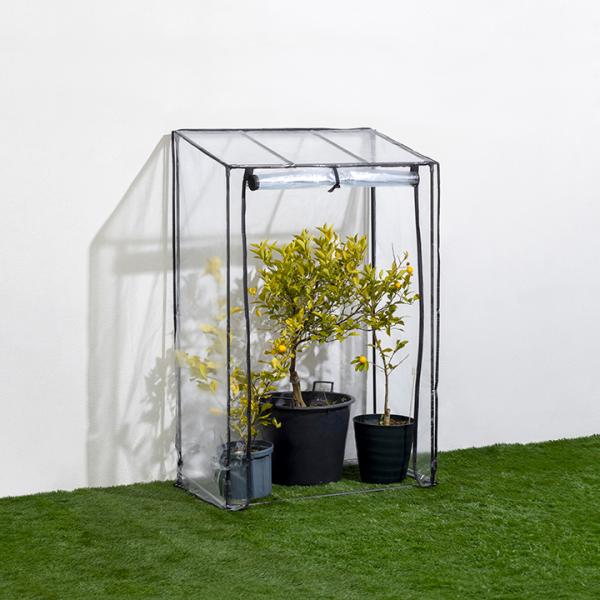 温室 ビニールハウス 育苗 寒冷 霜 菜園 タカショー / ビニール温室 果樹・観葉植物用 /中型