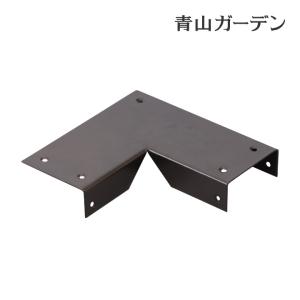 デッキ 天然 木 ウッド 金具 DIY 床 フェンス 補強 庭 ガーデン タカショー/システムデッキ 補強プレート (左) 小型の商品画像