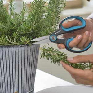 タカショー GARDENA ドイツ製 はさみ 鋏 摘果 剪定 枝 ガルデナ / ハーブ収穫ハサミ HerbCut 52mm ステンレス刃 / 小型