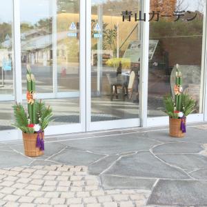 門松 造花 正月 業務用 施設 店舗 木鉢 / 2022年 門松