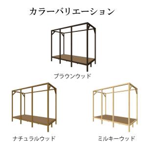 アウトレット デッキ 縁台 木 ウッド アルミ...の詳細画像1