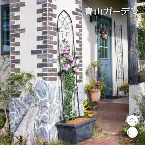 エクステリア ブランティーク ホワイトアイアントレリスH147 2枚組 420