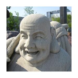 布袋 七福神 砂岩彫刻 幸運の神 開運 風水 ...の詳細画像1
