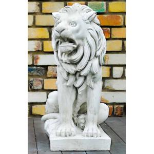 イタリア製動物石像（ガーデンオーナメント） エステ家のライオン（右） （１体での販売） Art.60...