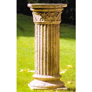 イタリア製 人造石 飾り柱・コラム 石柱ジョニカ ITALGARDEN CO-005100
