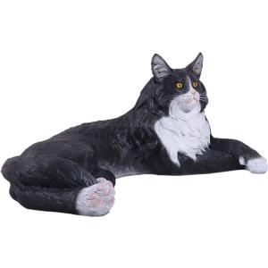 メインクーン キャット 猫 実物大 リアル オブジェ ネコ ねこ かわいい お洒落 置物 インテリア FRPフィギュア ペット 肉球 庭 動物 店舗看板 イベント fr220070