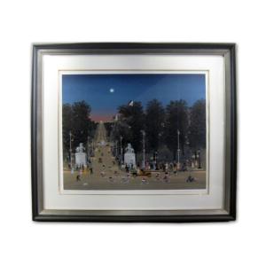 ドラクロワ　「ツールドフランス」　162/200 絵画　ミッシェル　Michel Delacroix 西洋画 リトグラフ